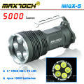 Maxtoch MI6X-5 XML T6 5000 Lumen Handle 5*Cree LED Flashlight Hunting